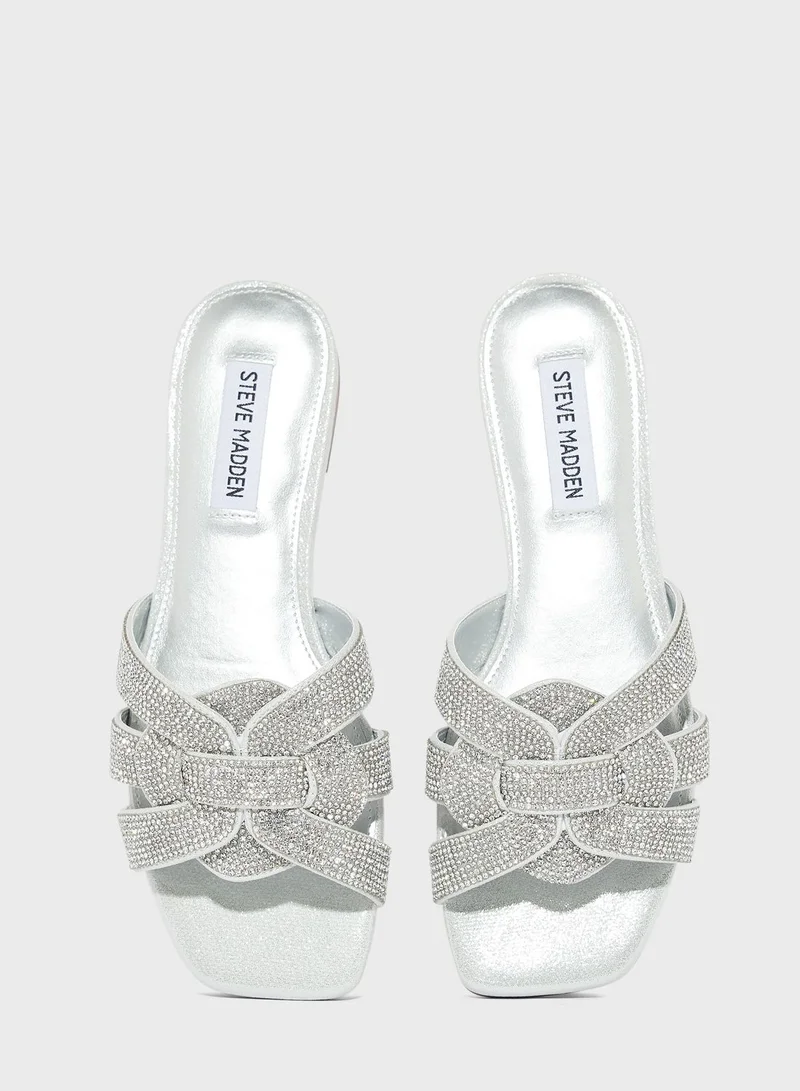 STEVE MADDEN Multi Strap Flat Sandals
