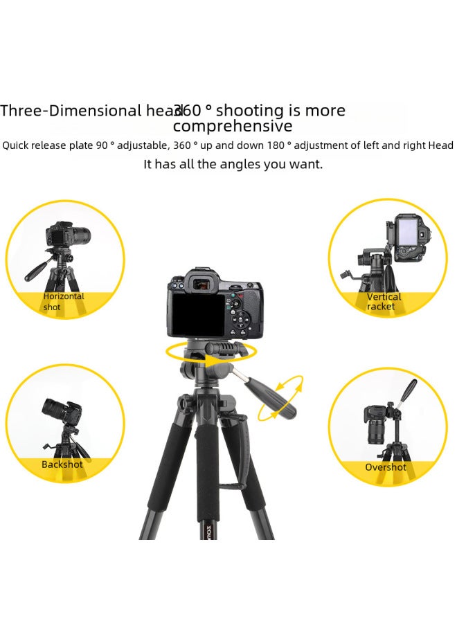 Zomei Tripod Q188 Photography Camera Slr Camera Bracket Mobile Phone Live Support Projector Fill Light Frame - Image 4