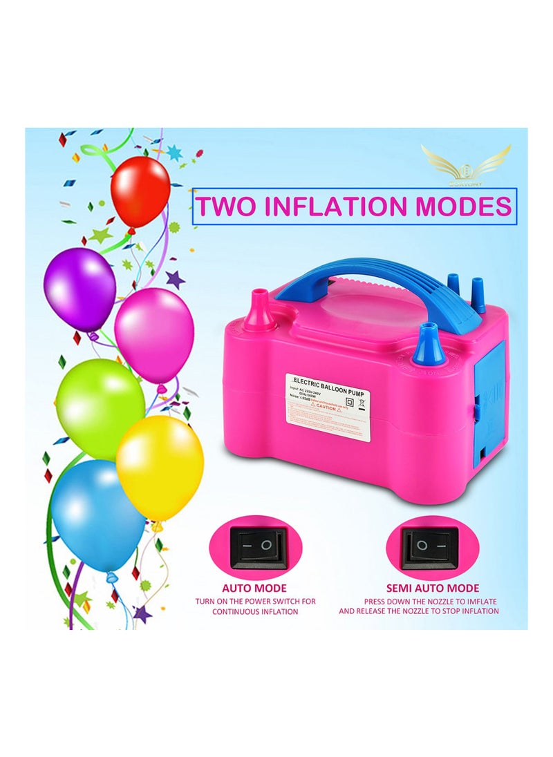BORTONY Electric Balloon Pump Durable Sturdy Made Up With High Quality Lightweight  - Image 4