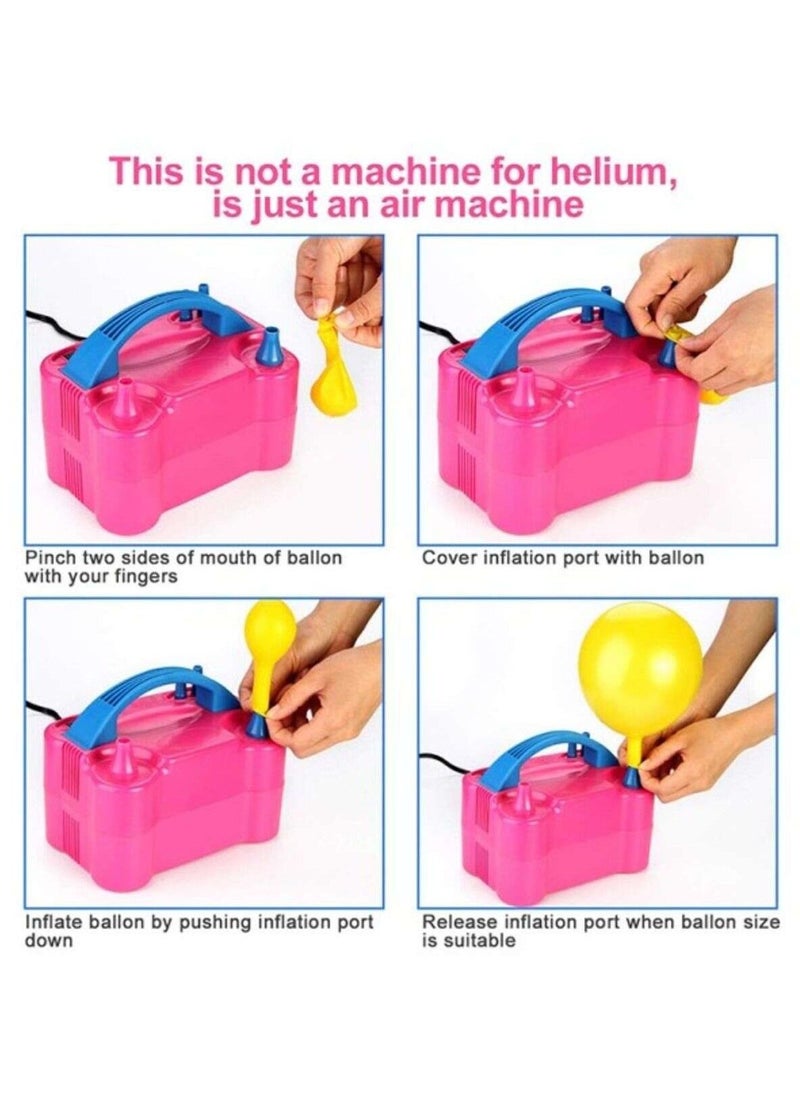 BORTONY Electric Balloon Pump Durable Sturdy Made Up With High Quality Lightweight  - Image 5