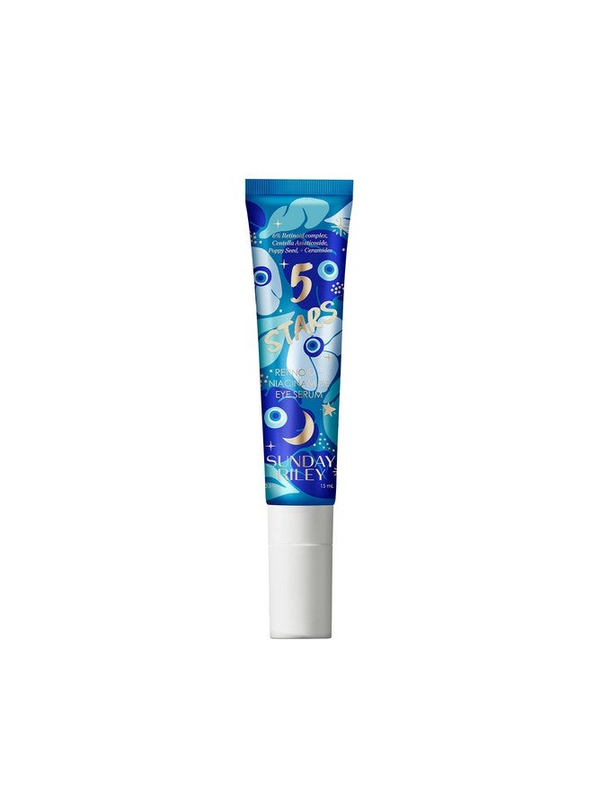 Sunday Riley Sunday Riley 5 Stars Retinol + Niacinamide Anti Aging Eye Serum Dark Circles and Wrinkle Eye Cream - Image 1