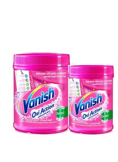 Vanish Oxi Action Multi Power Fabric Stain Remover Powder With Scoop, 1Kg + 500G