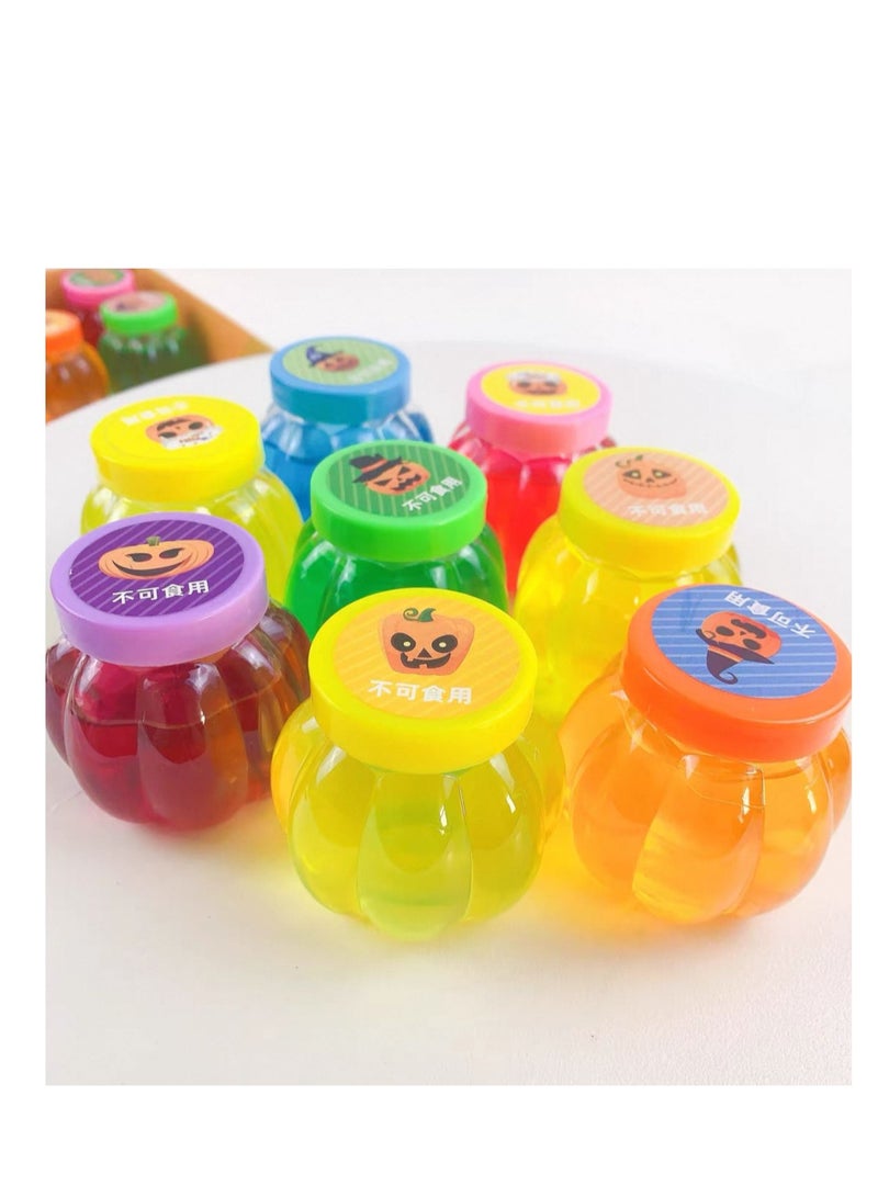 ٣ عبوات من سلايم كريستالي شفاف بقوام الجيلي استمتع بتجربة لعب حسية فريدة وممتعة مع سلايم الكريستال الشفاف بقوام الجيلي! يأتي هذا السلايم بألوان زاهية وشفافة، مع ملمس جليدي فريد يمنحك شعورًا بالانتعاش والمرح - Image 2