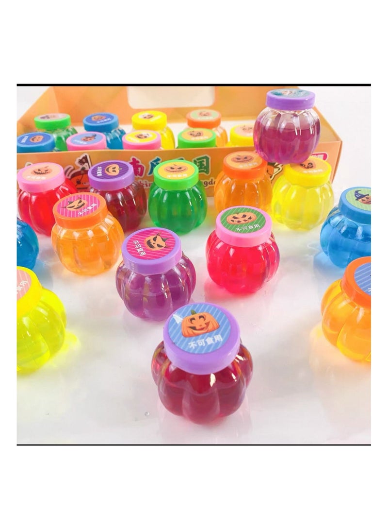 ٣ عبوات من سلايم كريستالي شفاف بقوام الجيلي استمتع بتجربة لعب حسية فريدة وممتعة مع سلايم الكريستال الشفاف بقوام الجيلي! يأتي هذا السلايم بألوان زاهية وشفافة، مع ملمس جليدي فريد يمنحك شعورًا بالانتعاش والمرح - Image 4