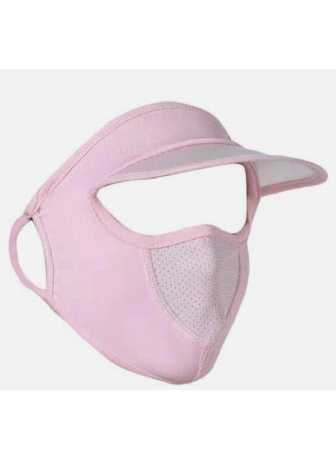 Women Ice Silk Sun Mask Breathable  Face Cover Outdoor  - Image 5
