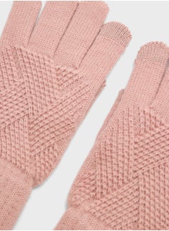 ELLA Knitted  Patterned Winter Glove  - Image 3