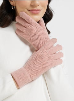 ELLA Knitted  Patterned Winter Glove  - Image 4