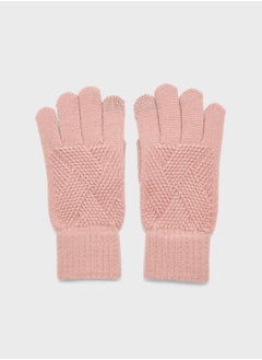 ELLA Knitted  Patterned Winter Glove  - Image 1