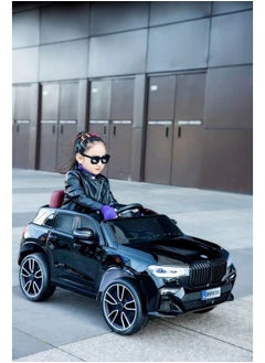 Generic Electric ride-on car for children with remote control - X8, Multi Color (Black)  - Image 2