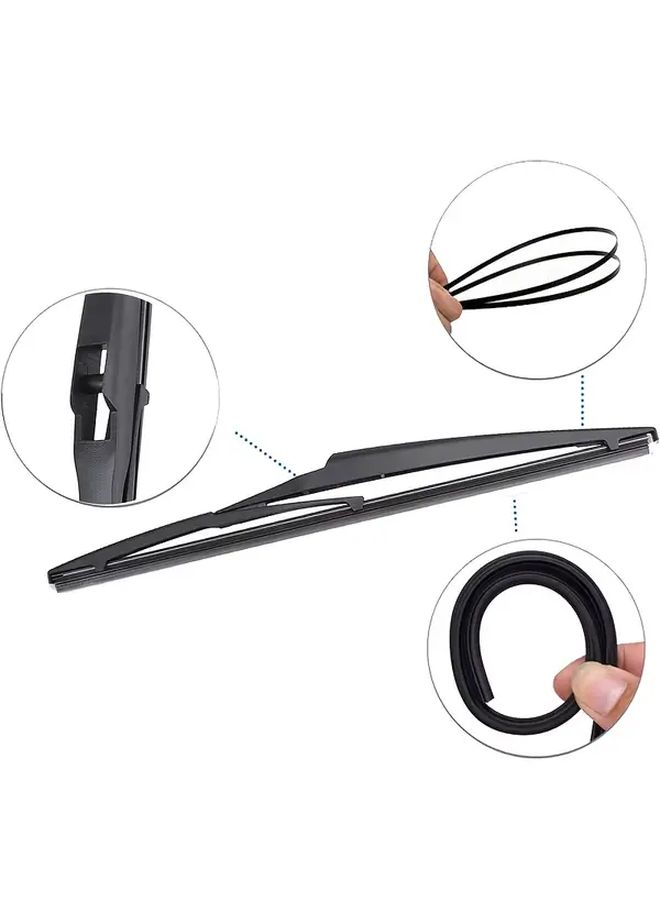 14 Inch Universal Rear Wiper Blade Replacement For Multiple Car Models - Image 4