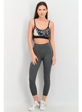 Adidas Women Sportswear Fit Non Padded Training Bra, Black  - Image 4