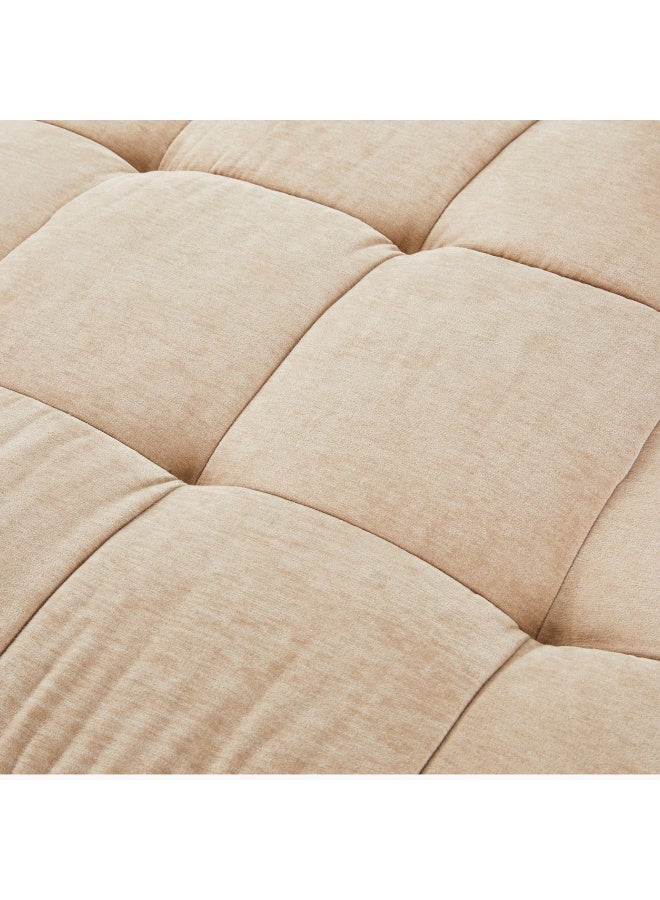 Home Box Blob 4-Seater Sectional Fabric Left Corner Sofa with 4 Cushions  - Image 1