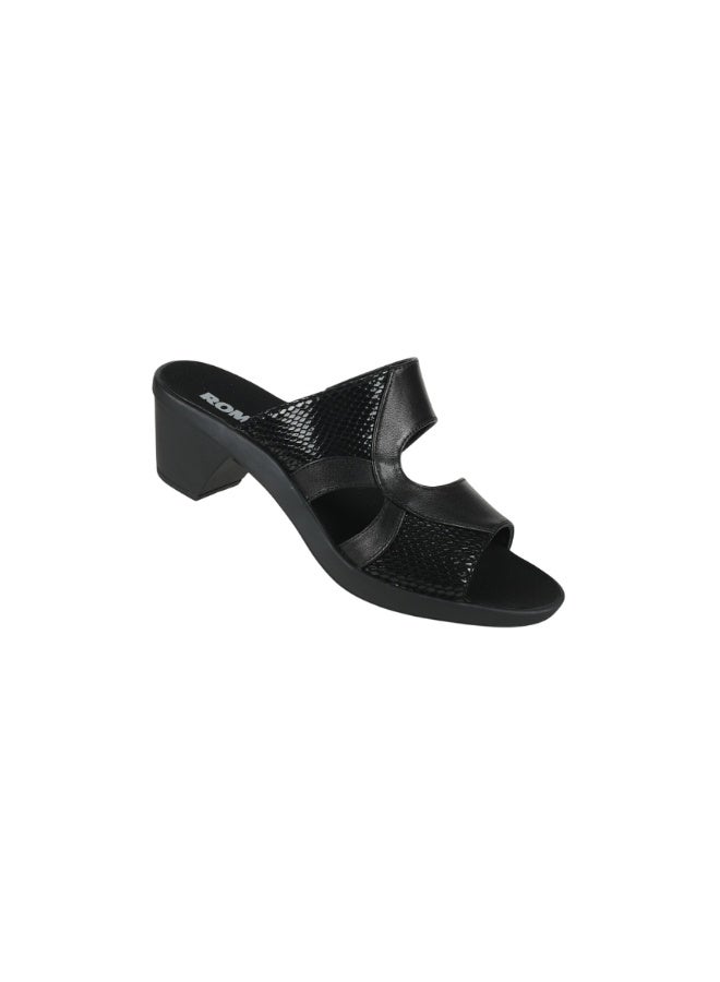 ROMIKA 117-397 Romika Ladies Block Heel Sandals 30506 Black - Image 2