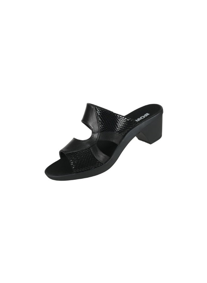 ROMIKA 117-397 Romika Ladies Block Heel Sandals 30506 Black - Image 1