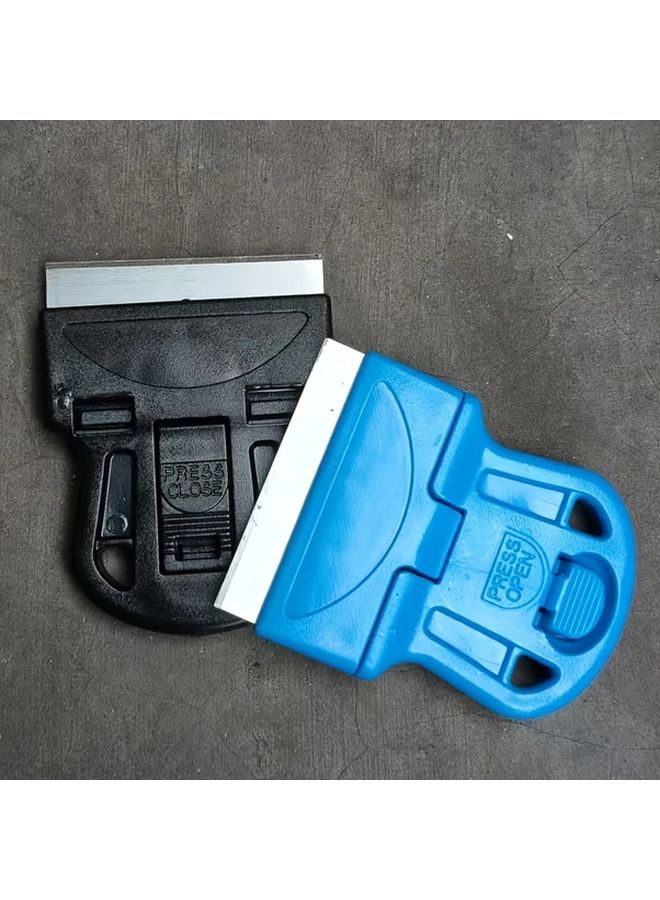 2 Pack Dual Color Scraper Tool For Sticker Glue Paint Residue Removal Home DIY - Image 2