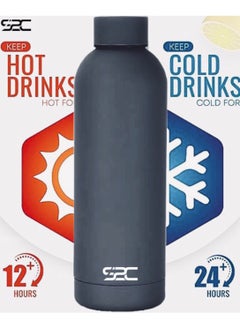 S2C Water Bottle Stainless Steel 750ml - Double Wall insulated Water Bottles for Hot Water Gym Bottle Stainless Steel Water Bottle for Kids School Flask Bottle Hot water bottle  - Image 4