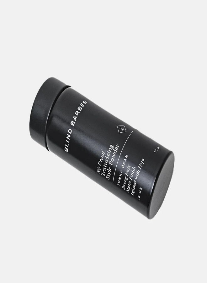 Blind Barber 80 Proof Texturizing Powder - Hair Styling Texture Powder for Men - Builds Weightless Volume - Matte Finish - Medium-to-Strong Hold Hair Products (0.5 oz) - Image 4
