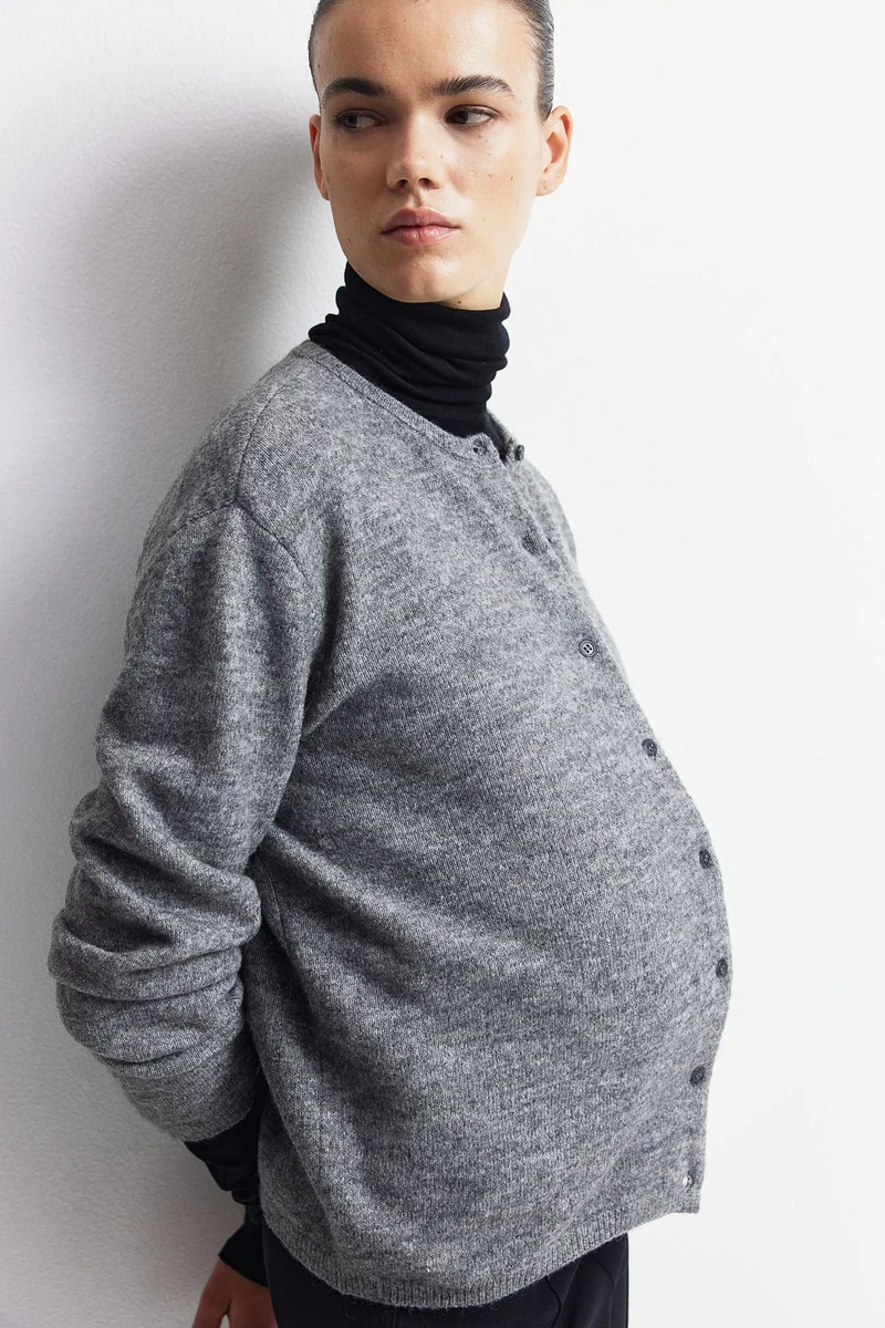 H&M Mama Fine-Knit Cardigan
