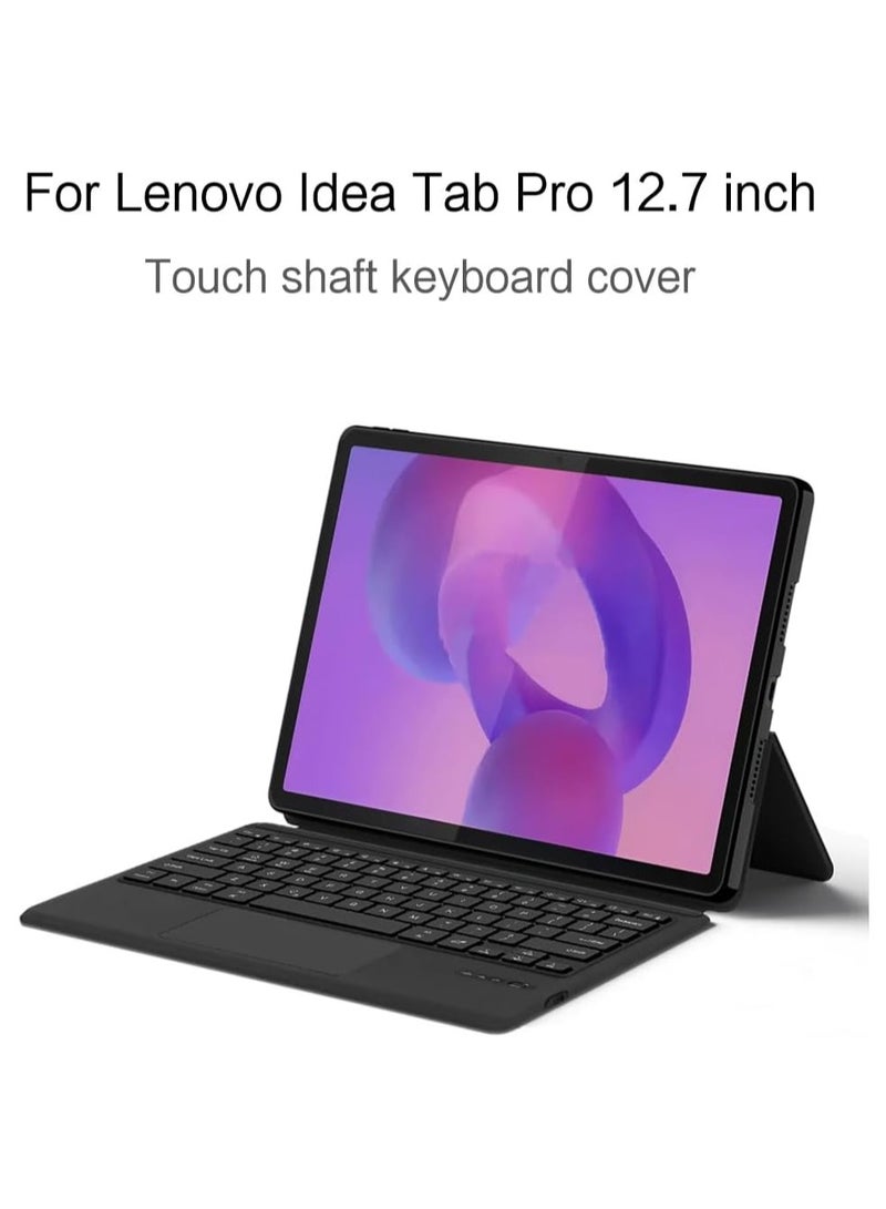General Arabic Keyboard Case for Lenovo Idea Tab Pro 12.7 inch 2025 TB373FU TB375FC Wireless Bluetooth Smart Touchpad Trackpad Keyboard Cover  - Image 4