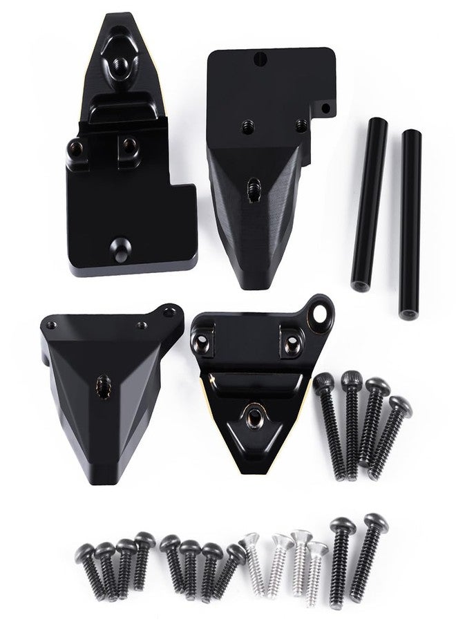 MOHERO 4Pcs Brass Front and Rear Shock Towers Shock Mounts for 1/18 RC Crawler Car TRX4M K10 F150 Upgrade Parts - Image 1