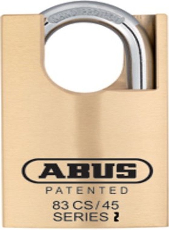 ABUS 83CS/45 300 Schlage Brass Rekeyable Padlock, Zero Bitted - Image 1