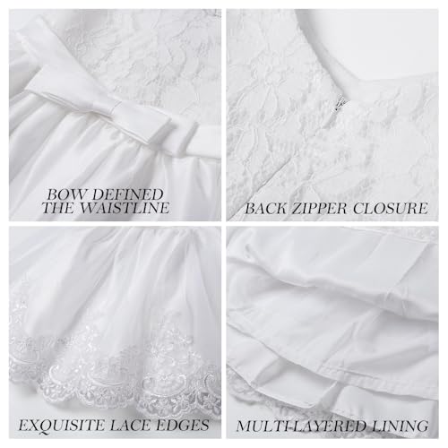 LZH Girl Princess Flower Dress Girls Birthday Wedding Party Dresses - Image 5