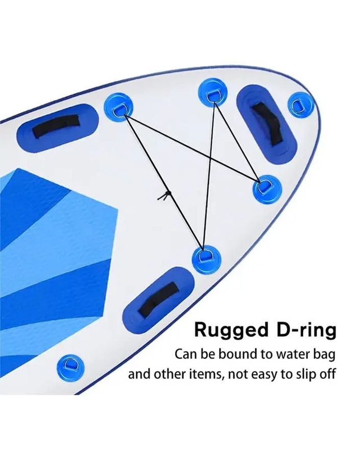 7 قطعة رقاقات حلقات D من الفولاذ المقاوم للصدأ متينة للقوارب القابلة للنفخ والزوارق واللوحات التجديفية - Image 5