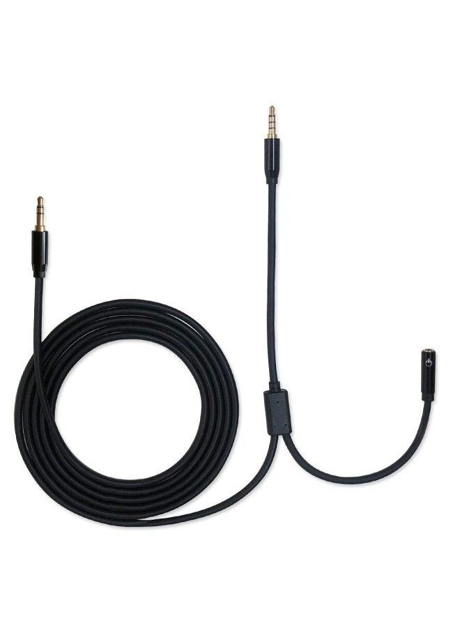 3.5mm Audio Line 1-2 Headset Eating Chicken Screen Transmission Chat Link Line 4K60 XboxONE PS5-Color:Upgrade-Length:2 M  - Image 2
