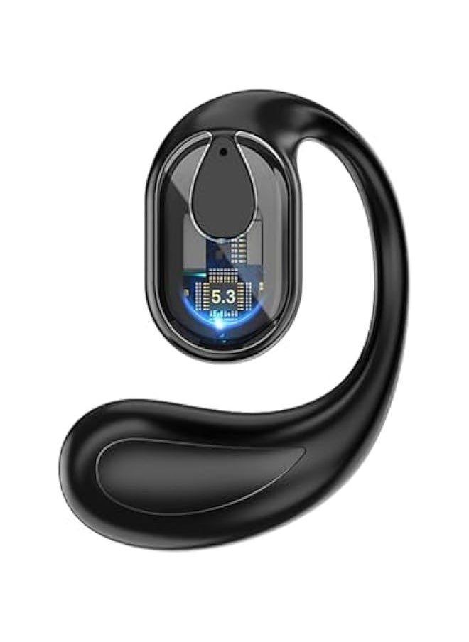 Generic Headphones Wireless Bluetooth Headphones Wireless Earphones Bluetooth Headset Mini Ear Hook Sports Loss Music Call Hidden Earplugs with Mic for Smart Phone Bluetooth Earbuds  - Image 2