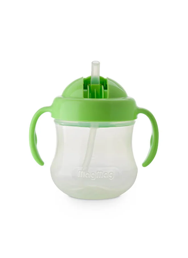 pigeon Pigeonbmagmag Straw Cups Green 200Ml