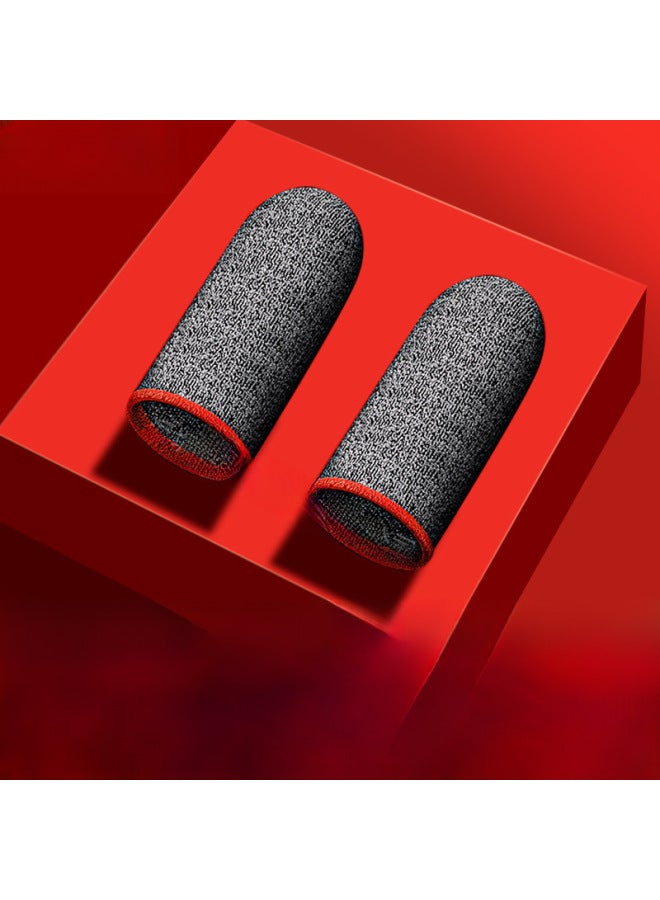 Silver Fiber Game Finger Set Chicken Finger Set 24-pin Silver Fiber Gloves E-sports Breathable Sweat-proof Sliding Mobile Game Finger Set-Product Color:E-sports Model ]  - Image 2