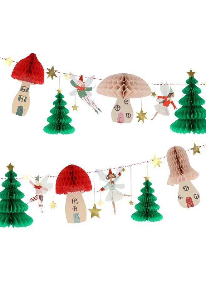 ميري ميري زينة غارلاند خلية نحل جنية من الغابة