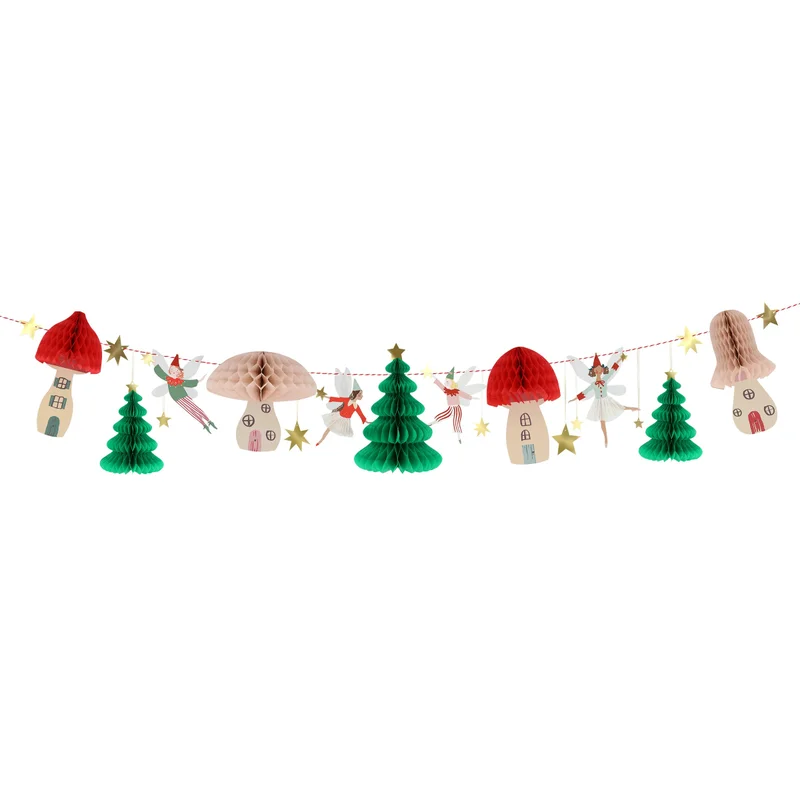 Meri Meri  Fairy Honeycomb Woodland Garland  | Best Price UAE