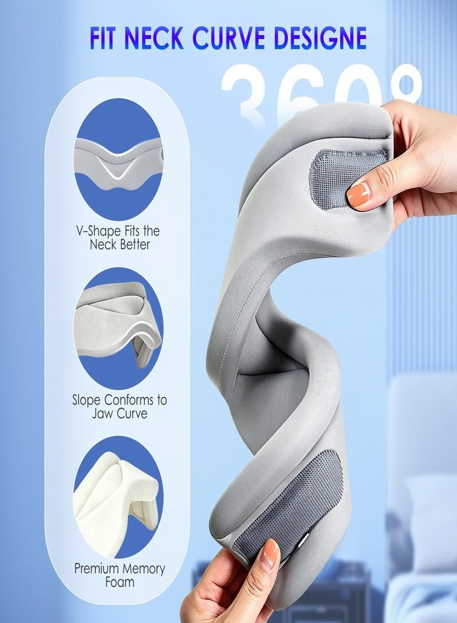 babaka Neck Brace for Neck Pain and Support, Soft Neck Brace Cervical Collar for Women & Men, Neck Support with Support Pad for Sleeping, Relieves Pain and Spine Pressure (M(11"-15")) - Image 2