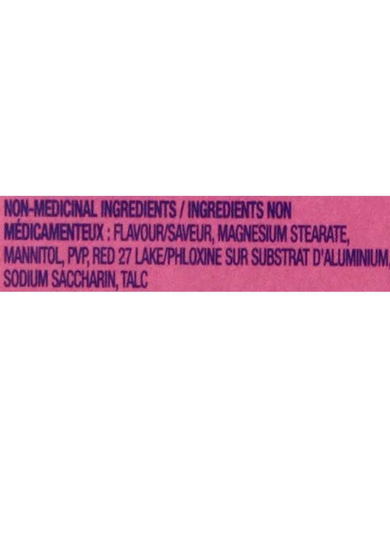 Pepto Bismol Chewables Diarrhea Relief Heartburn Nausea Indigestion Upset Stomach Original Flavour 48 Count - Image 2