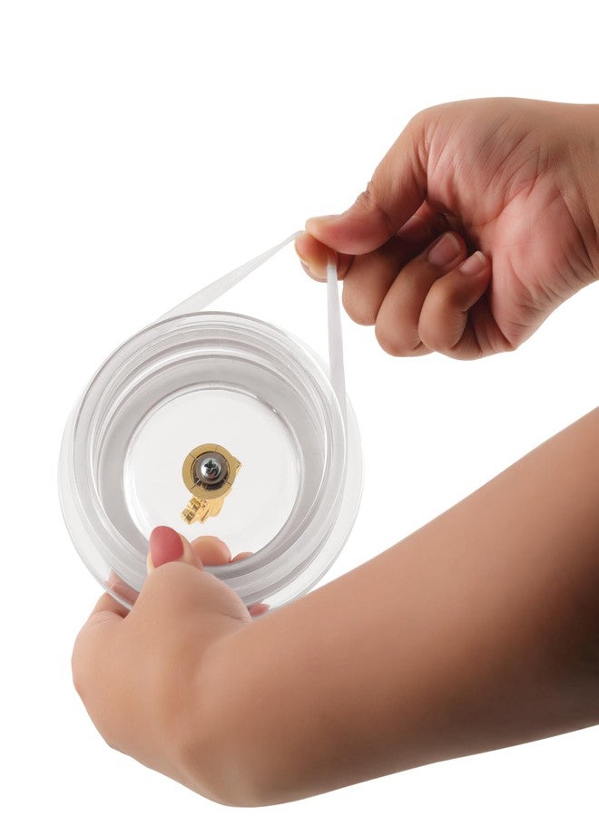 نابيا حاوية تخزين الفواكه المجففة متعددة الأغراض من نابيا جوبيتر محكمة الإغلاق مع وعاء داخلي من الفولاذ وصينية تقديم للمنزل والمطبخ (500 مل)، (بيج، مجموعة من 4 قطع) - Image 4