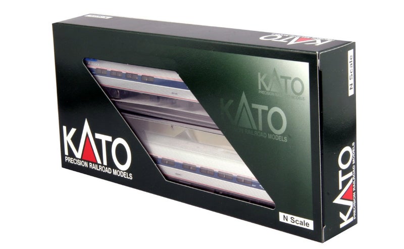 Kato USA Model Train Products N Scale Amfleet I Phase VI 2-Car B Set - Image 3