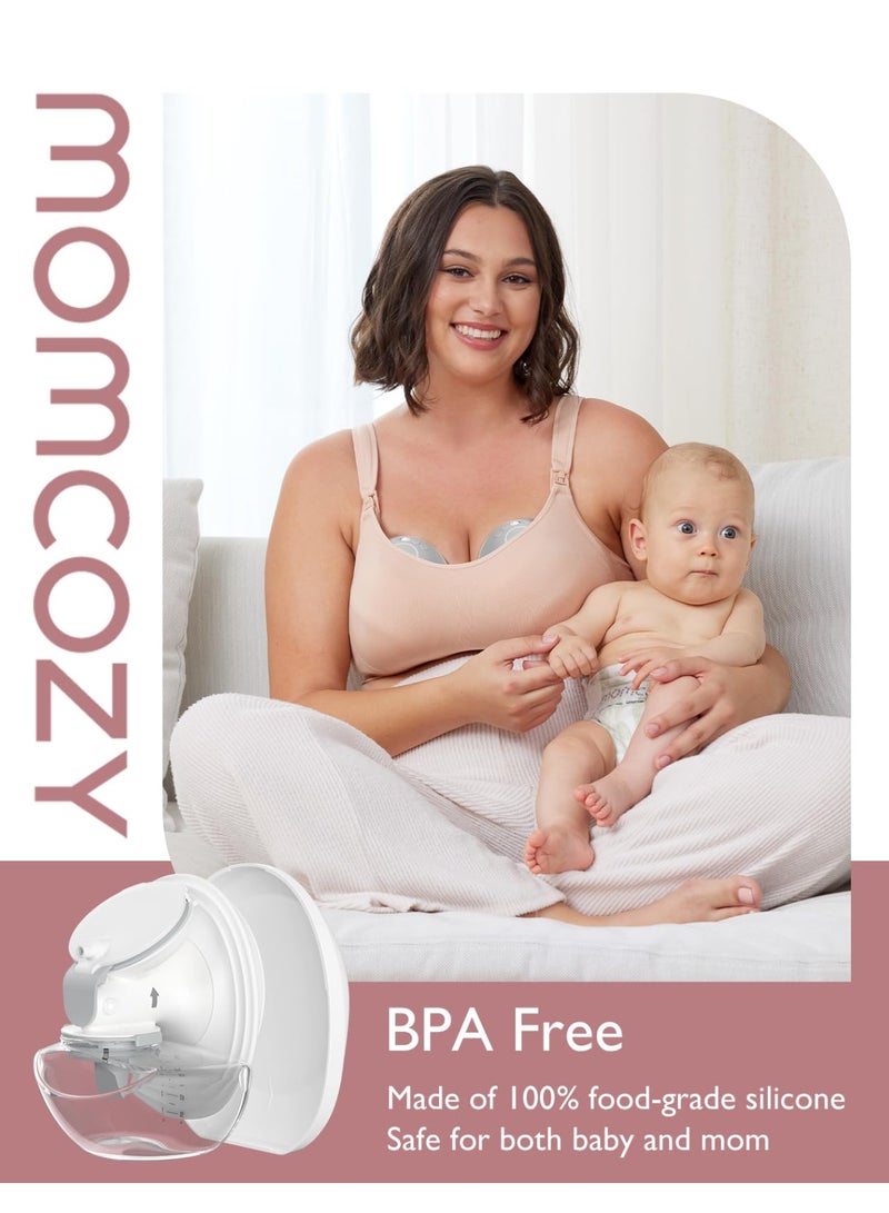 Momcozy ملحقات استبدال أصلية لتدفق الهاتف المحمول المحسن | M9 المحسن، أجزاء الرضاعة الطبيعية الأصلية M9 المحسن، مجموعة كاملة من الأجزاء - Image 5