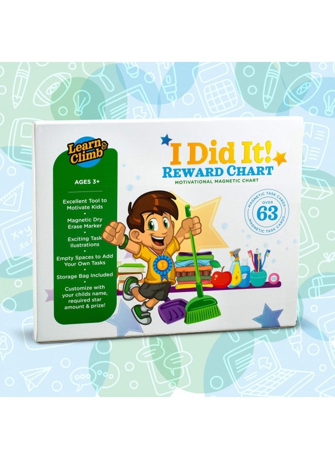 Kids Behavior Reward Chart - 63 Chores As Potty Train, And More. “Thick Magnetic” Responsibility Chart Board/Tasks-For Multiple Kids - pzsku/Z274DE613477842F73015Z/45/_/1726644759/09a5ae7d-cf46-47b2-98ac-2fe160a63fa4