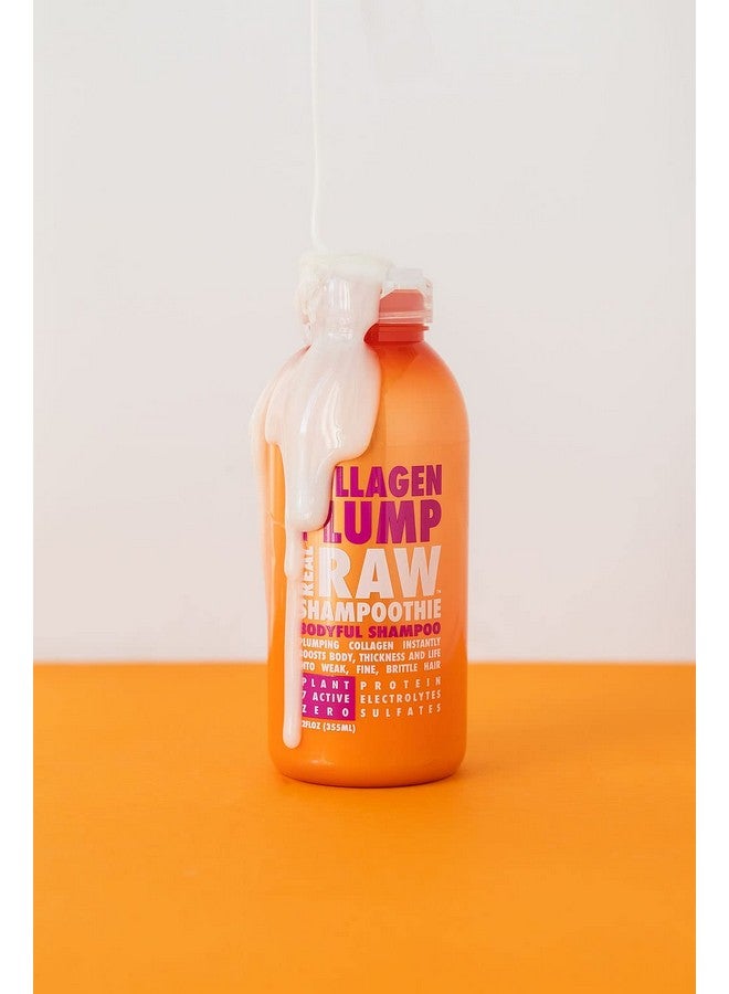 Real Raw Collagen Shampoo Strengthen & Repair No Water 100% Pure Aloe Juice & Coconut Water Sulfate & Paraben Free 12.0 Ounce 1 - Image 2