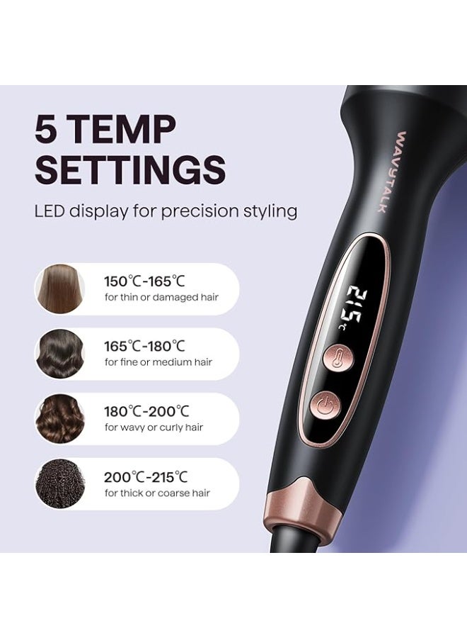 ويفي توك فرشاة تصفيف الشعر الحرارية، دائرية ساخنة - Image 5