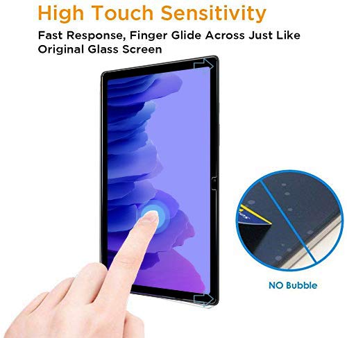 Robustrion [Anti-Scratch & [Smudge Proof] [Bubble Free] Premium Tempered Glass Screen Protector for Samsung Tab A7 10.4 inch 2020 [SM-T500/T505/T507] - Image 4