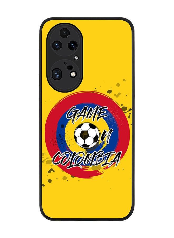 Rugged Black edge case for Huawei P50 Pro Slim fit Soft Case Flexible Rubber Edges Anti Drop TPU Gel Thin Cover - Game on Colombia