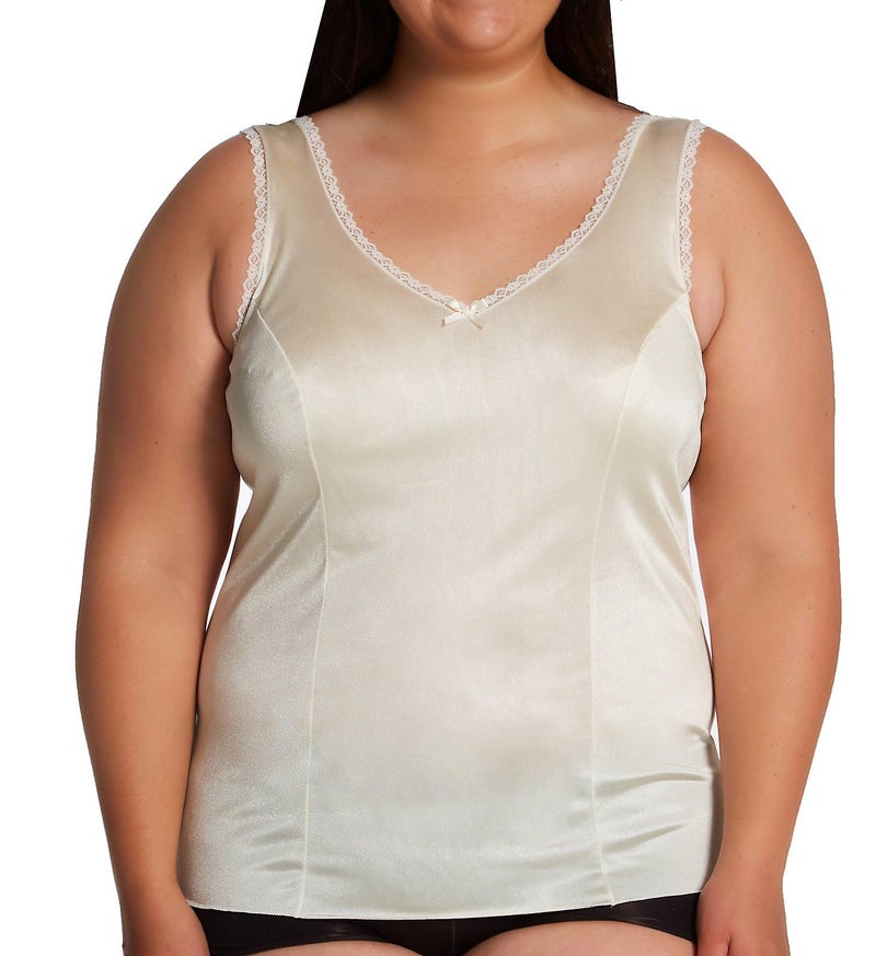 Shadowline Women's Princess Wide Strap Camisole 2410 46 Beige - Image 5
