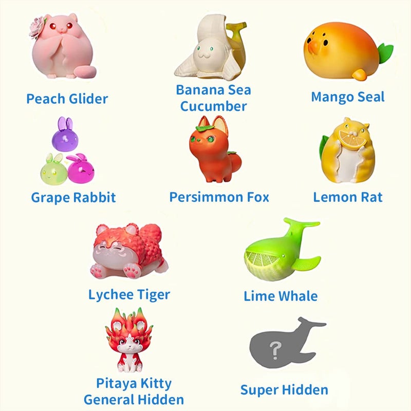 BEEMAI Fruit Fairy Series 1PC Random Designed Cute Figures Collectibles Birthday Gift - Image 2