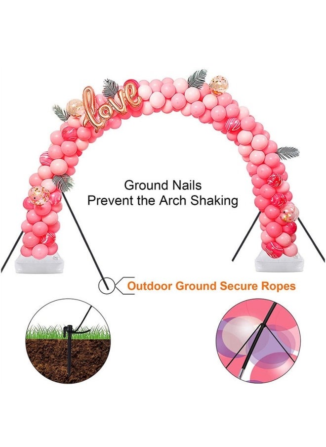 Aikenn Balloon Arch Kit,Adjustable Balloon Arch Stand,With Water Fillable Bases,Ballon Arch Holder Kit,Support Stand For Wedding Baby Birthday Garden Photo Backdrop Party Decorations  - Image 4