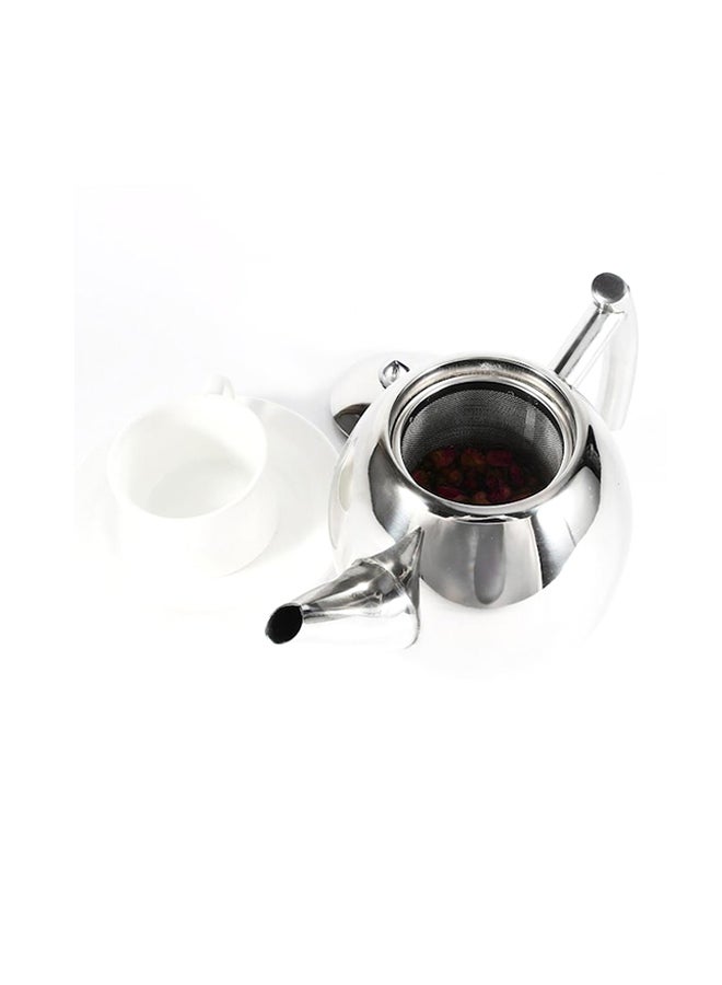 Loquat Household Filter Screen With Teapot Silver 18.5x13x7.3centimeter - Image 4