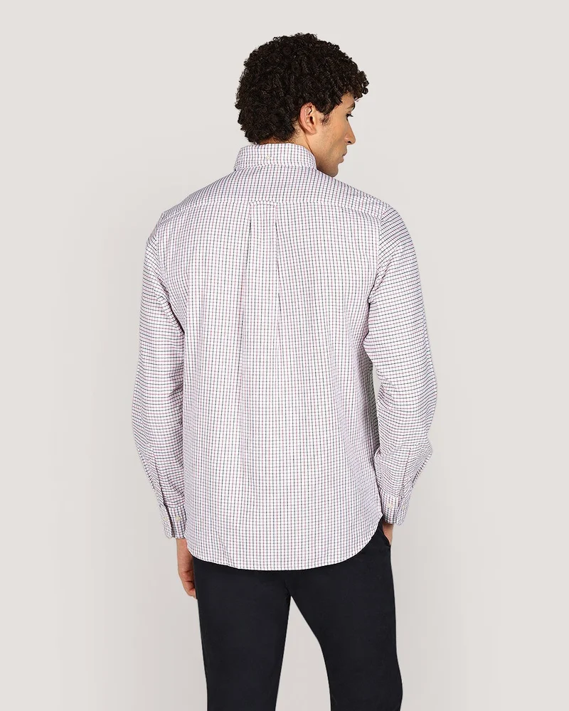 GANT  Regular Classic Oxford Check Shirt for Men | Best Price UAE