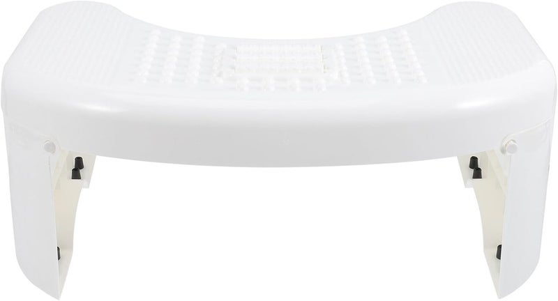 Bathroom Toilet Stool Squatting Footrest Step Stool for Adults Comfortable Non-Slip Support for Improved Toilet Posture and Convenience