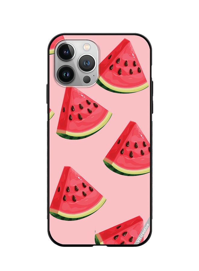 VR CREATIVE Protective Case Cover For Apple iPhone 12 Pro Max Watermelon Design Multicolour - Image 1